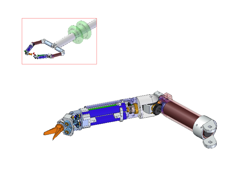 Single-port laparoscopy bimanual robots