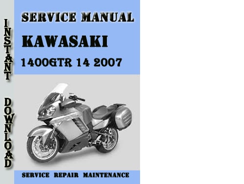 kawasaki gtr 1400 manual download