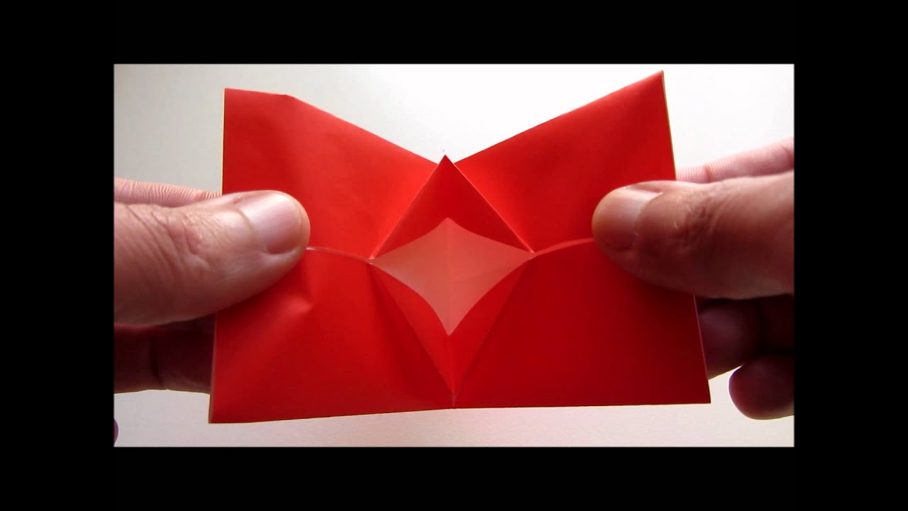 kissing lips origami instructions