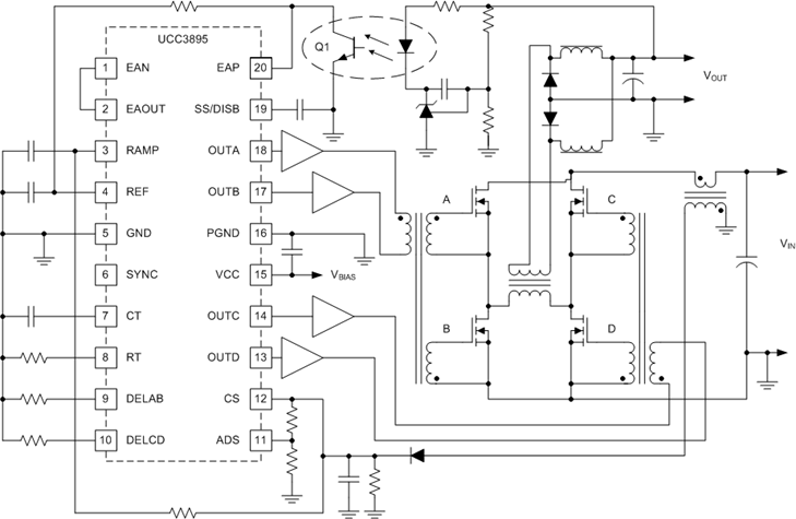 Phase-shifted full bridge dc dc power converter design guide