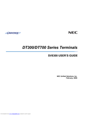 nec dt300 manual speed dial
