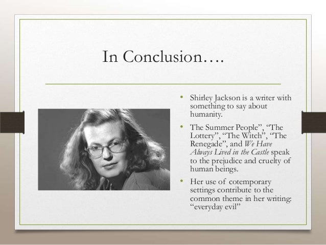 The renegade shirley jackson pdf