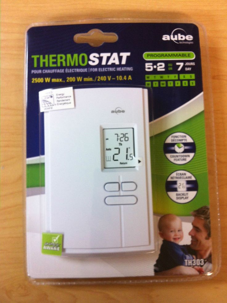 aube th303 u thermostat manual