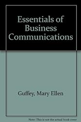 Essentials of business communication guffey pdf