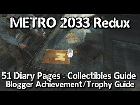 Metro 2033 redux trophy guide
