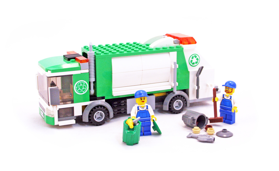 Lego garbage truck instructions 4432