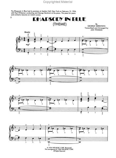 Rhapsody in blue trumpet and piano pdf