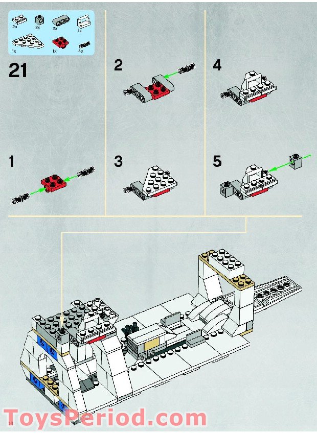 Lego republic gunship 7676 instructions