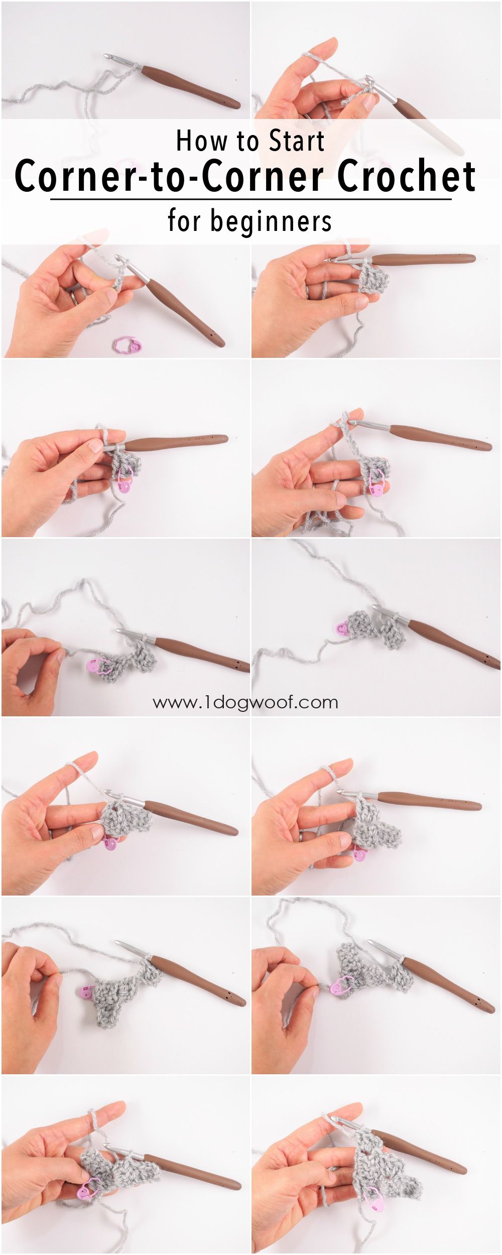 beginner crochet stiches step by step instructions