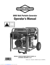 Briggs and stratton elite series 8000 watt generator manual