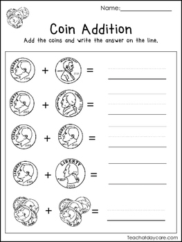 Counting canadian money worksheets pdf