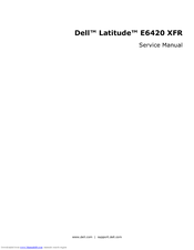Dell latitude e6420 user manual