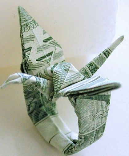 dollar origami tank instructions