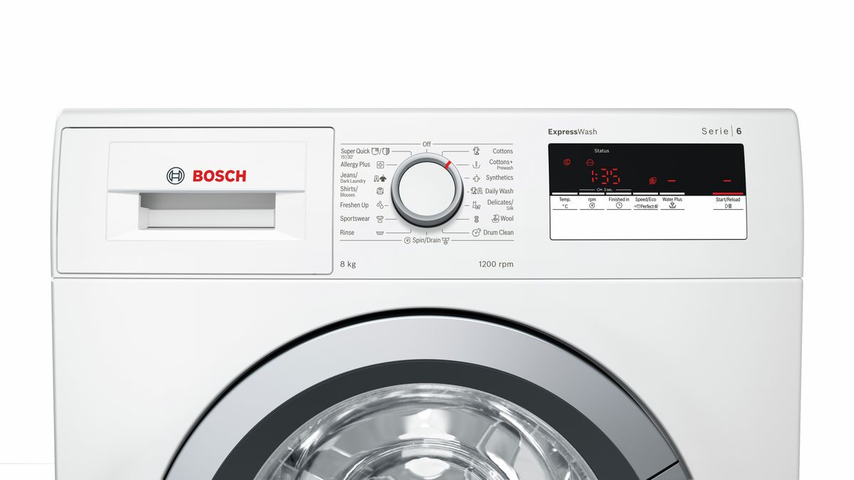 Bosch front loader washing machine manual