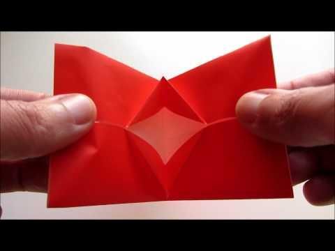 kissing lips origami instructions