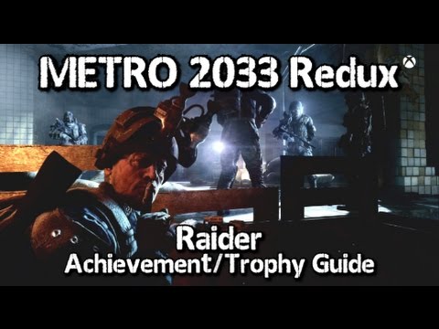 Metro 2033 redux trophy guide