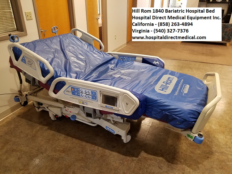 Hill rom total care bariatric bed manual