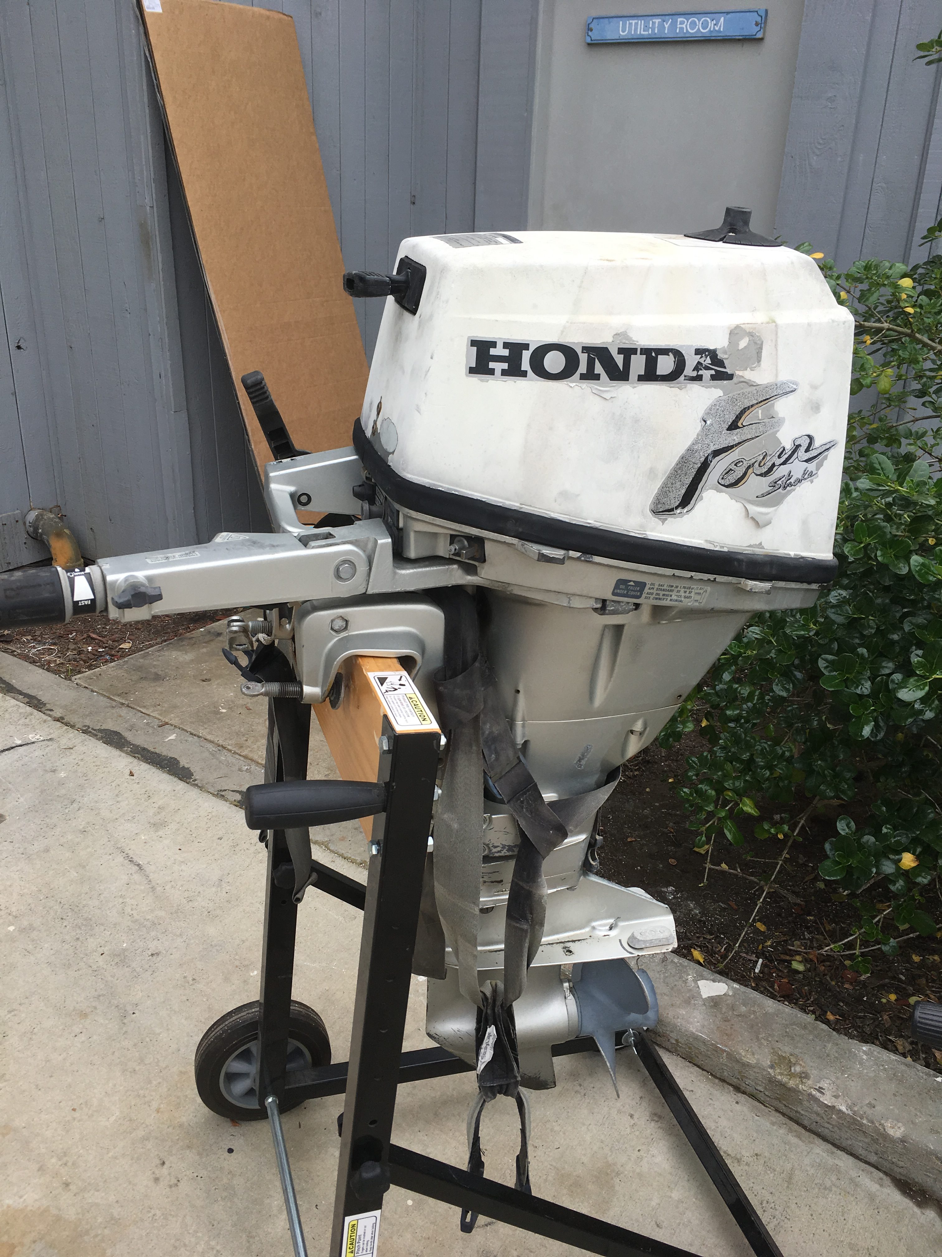 Honda 15hp 4 stroke outboard motor manual