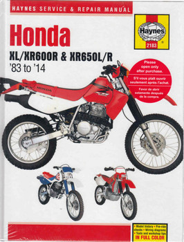 Honda xl 250 workshop manual