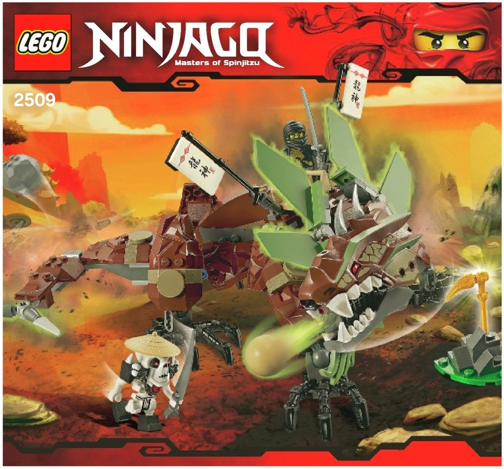 instructions for lego ninjago earth dragon