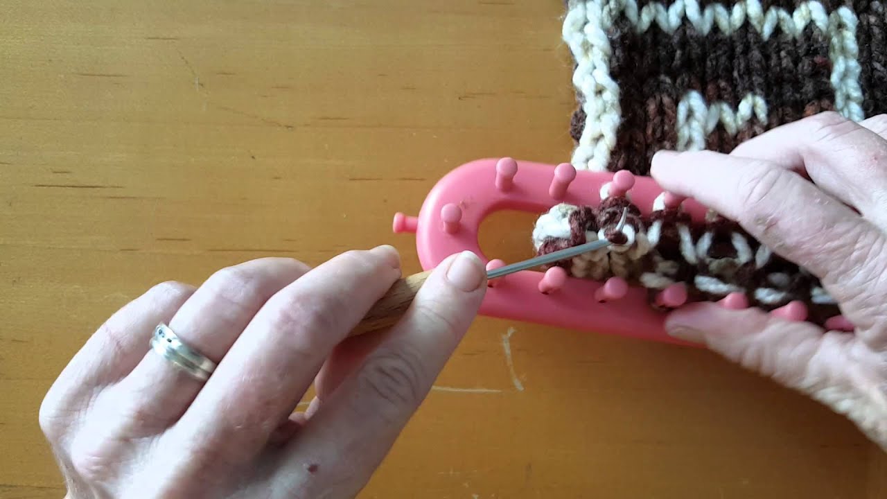 Knitting loom instructions casting off