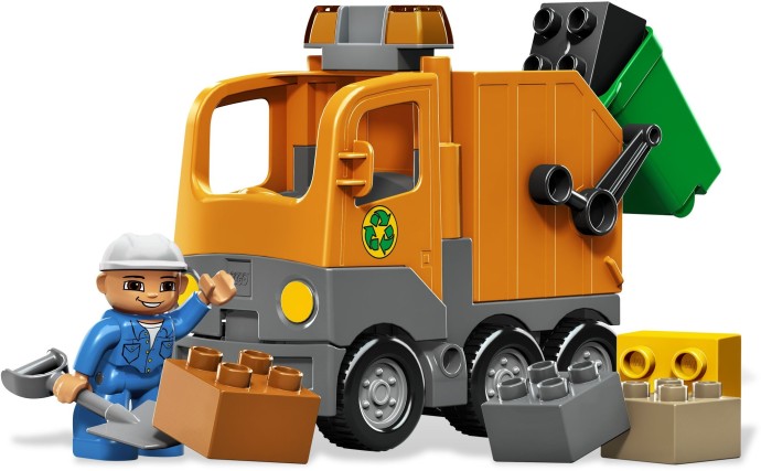 lego duplo garbage truck instructions