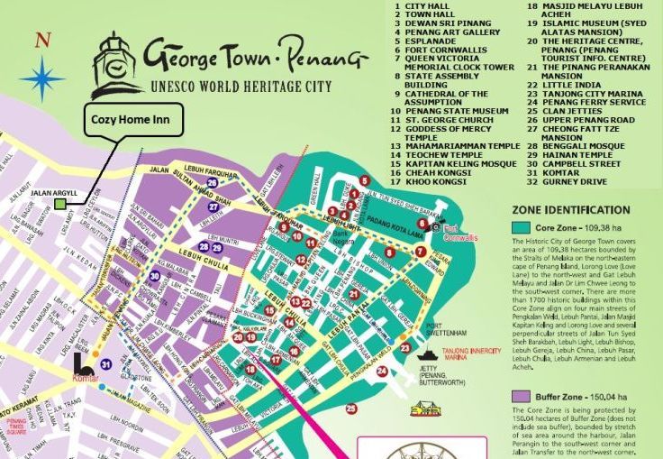 Map of georgetown penang pdf