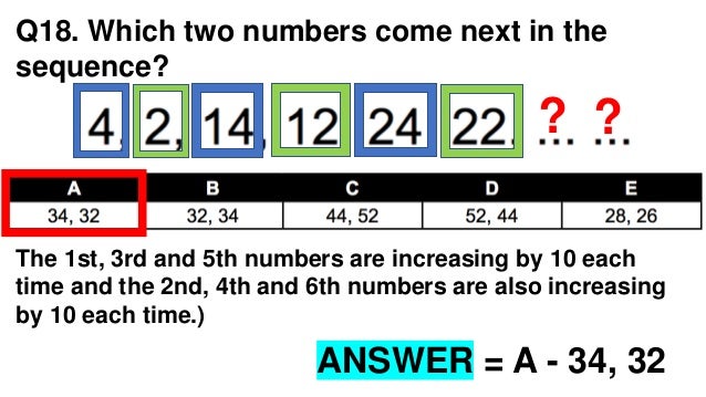 Numerical reasoning test with answers pdf