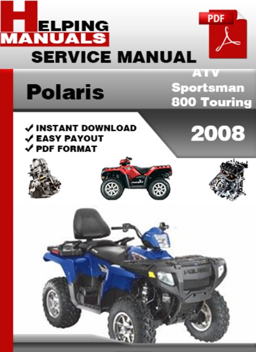 Polaris sportsman 800 service manual pdf