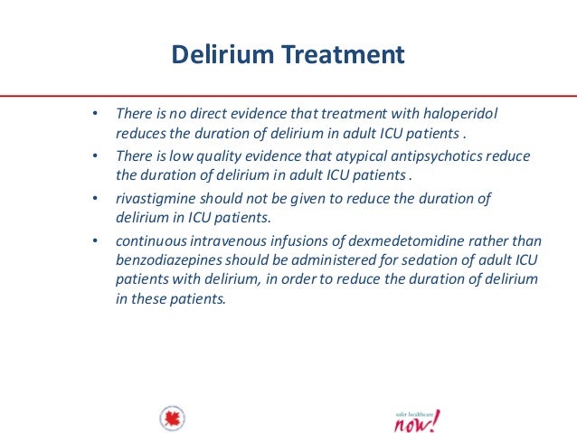 Practice guideline for the treatment of patients with delirium