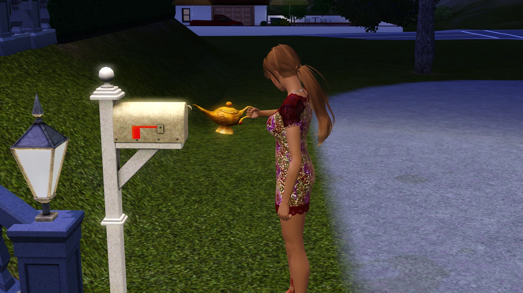 Sims urbz how to get genie lamp